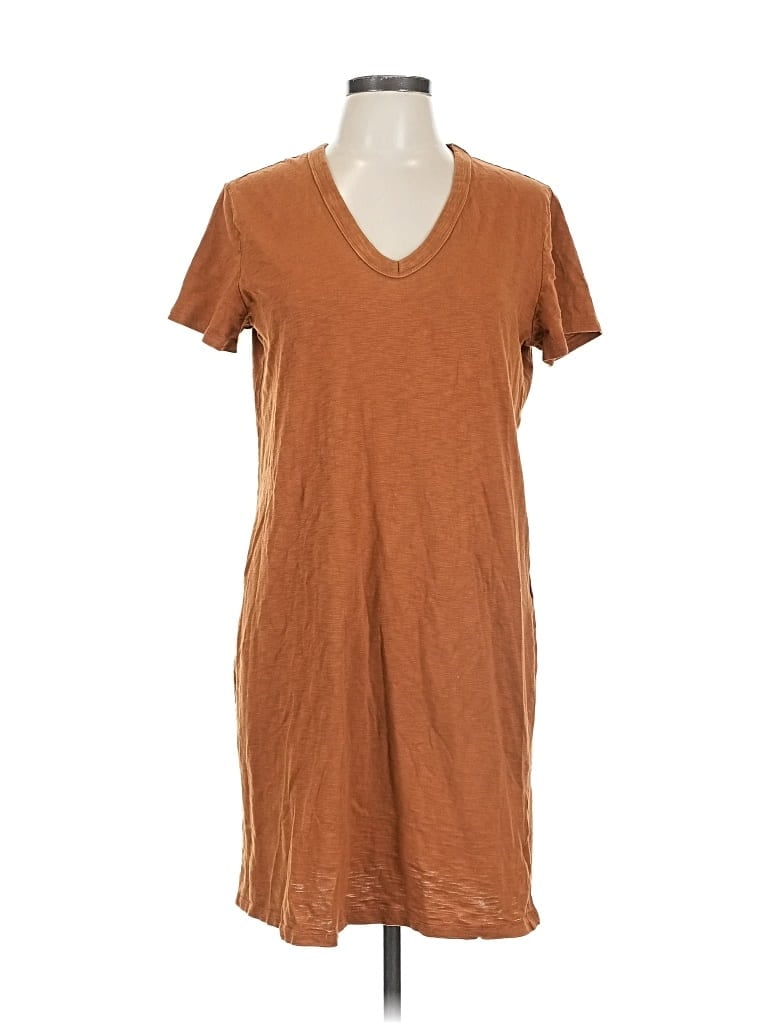 Pre-owned Universal Thread Casual Dress In Brown
