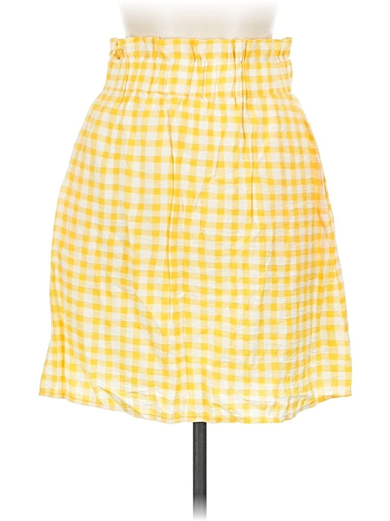 Click to view more detailed imagery on our partner's website Pre-owned Compañía Fantástica Casual Skirt In Yellow