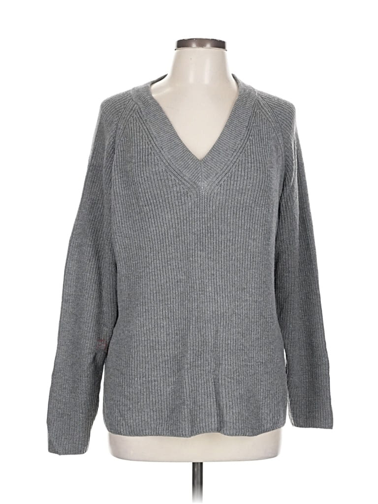 Pre-owned Banana Republic Factory Store Pullover Sweater In Gray