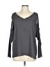 Juicy Couture 100% Polyester Gray Long Sleeve Blouse Size L - photo 1