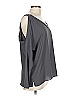Juicy Couture 100% Polyester Gray Long Sleeve Blouse Size L - photo 4