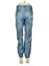 Etienne Marcel 100% Cotton Print Blue Casual Pants Size 24 waist - photo 2