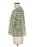 Tracy Reese Tweed Green 3/4 Sleeve T-Shirt Size S - photo 5