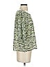Tracy Reese Tweed Green 3/4 Sleeve T-Shirt Size S - photo 4