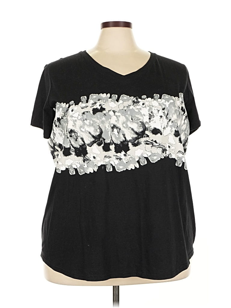 Pre-owned Tek Gear Short Sleeve T-shirt In Black