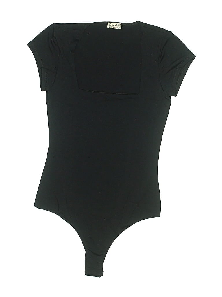 Pre-owned Intimately By Free People Bodysuit In Black