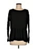 Ann Taylor LOFT 100% Polyester Black Long Sleeve Top Size M - photo 1