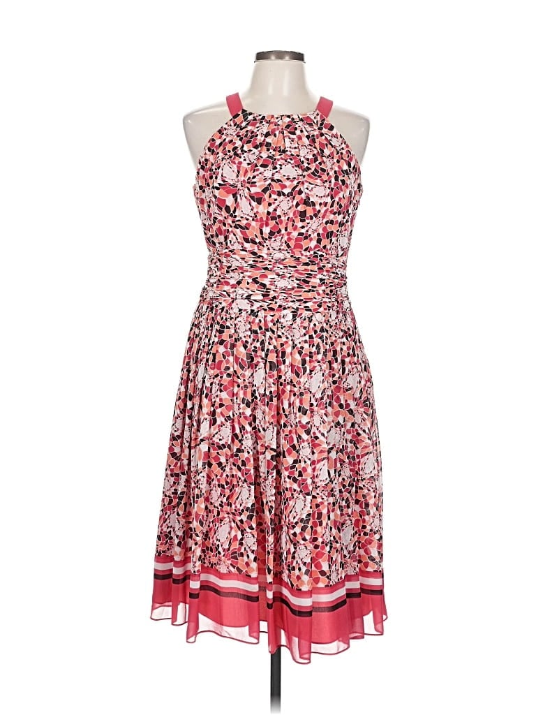 Pre-owned Evan Picone Cocktail Dress In Red