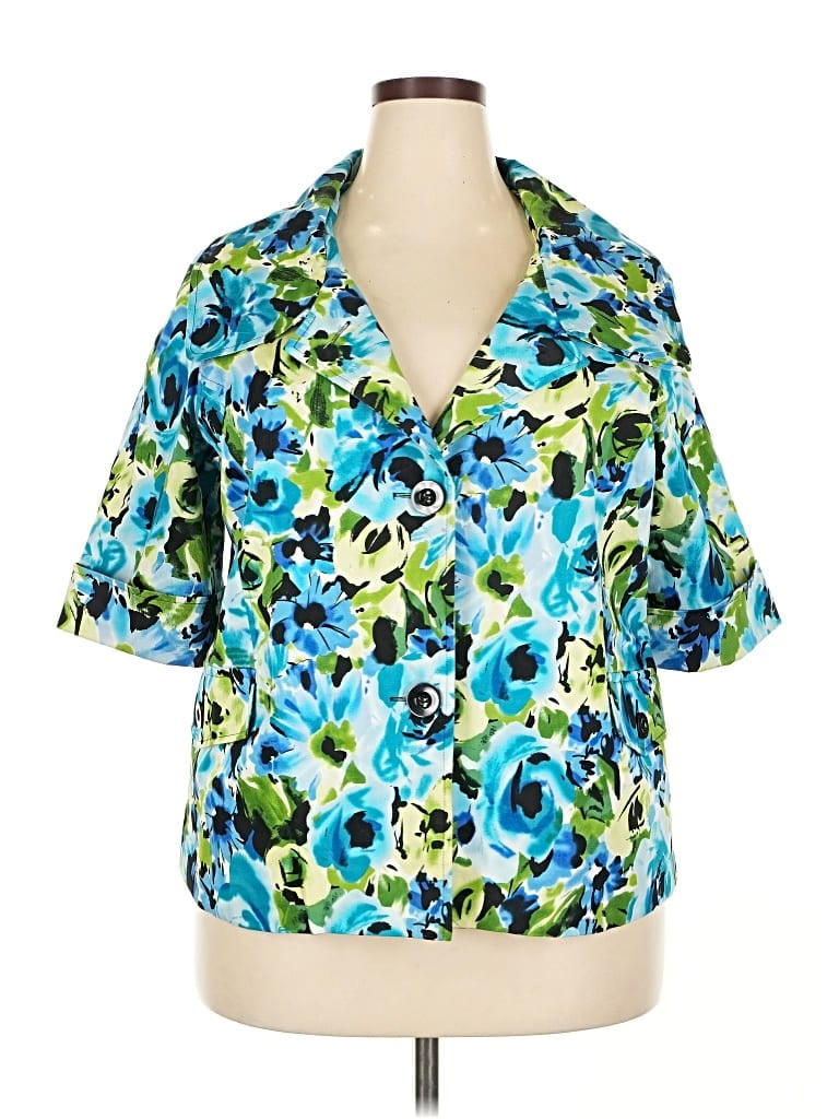 Pre-owned Notations Blazer Jacket In Blue