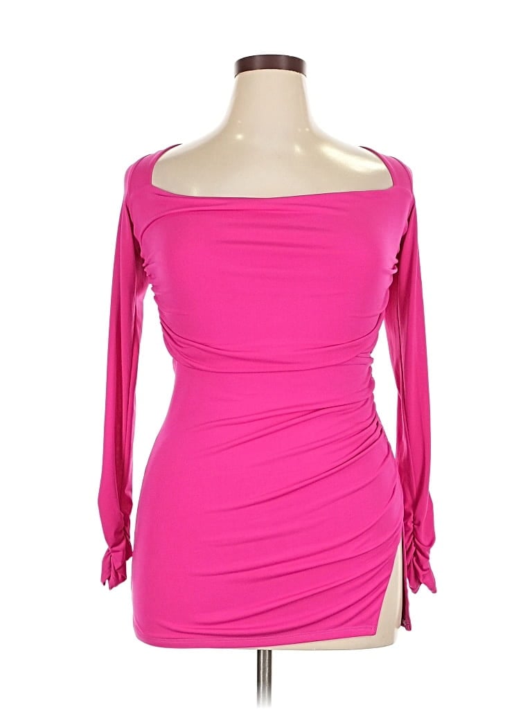 Pre-owned Lucy In The Sky Cocktail Dress In Pink