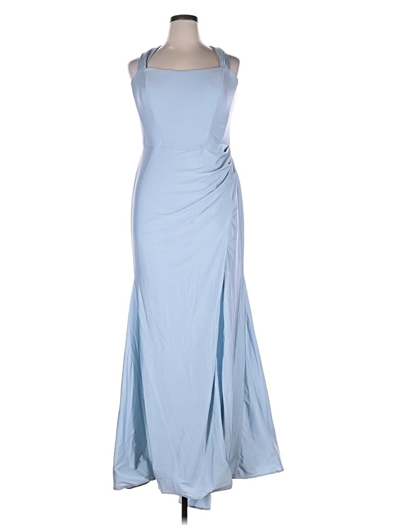 Pre-owned Cynthia & Sahar Cocktail Dress In Blue