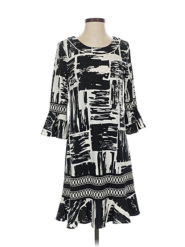 Pre-owned Bcbgmaxazria Casual Dress In Black