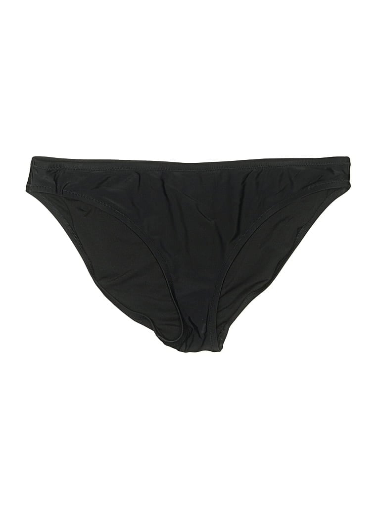 Pre-owned J.crew Factory Store Swimsuit Bottoms In Black