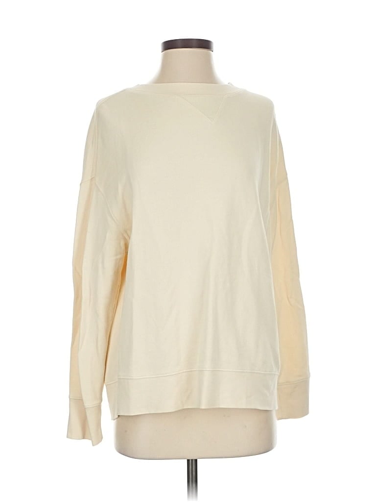 Pre-owned Vince Sweatshirt In White