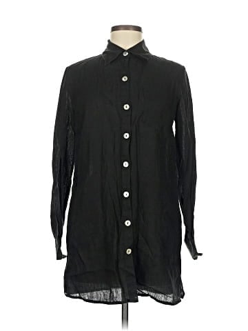 Gerard Darel Long Sleeve Button-Down Shirt (view 1)