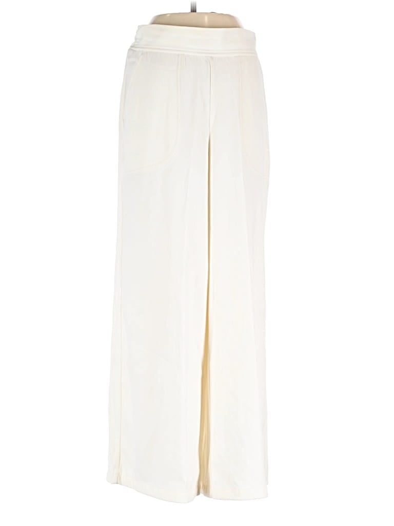 Pre-owned Max Studio Dress Pants In White