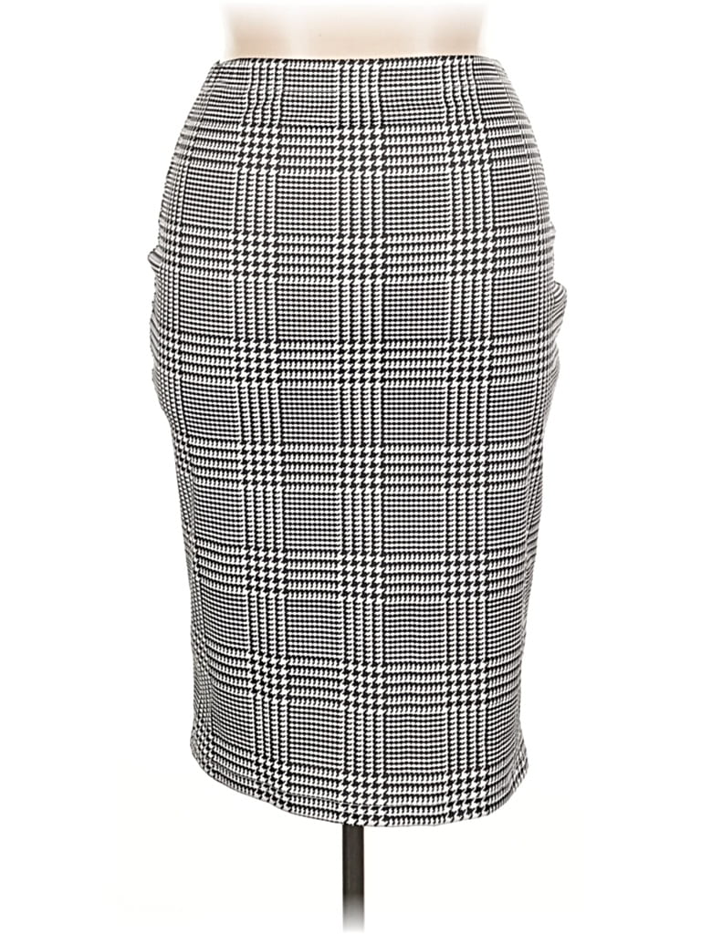 Pre-owned Unbranded Casual Skirt In Gray