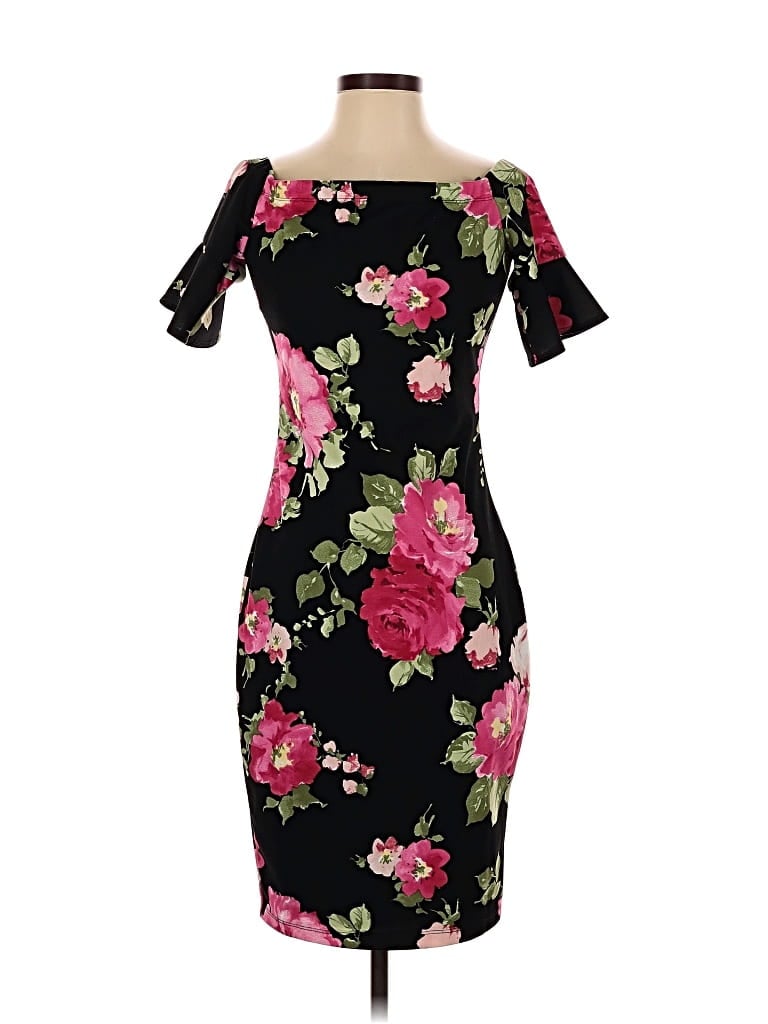 Pre-owned Premier Amour Cocktail Dress In Black