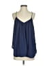Finders 100% Polyester Blue Sleeveless Blouse Size S - photo 1