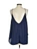 Finders 100% Polyester Blue Sleeveless Blouse Size S - photo 2