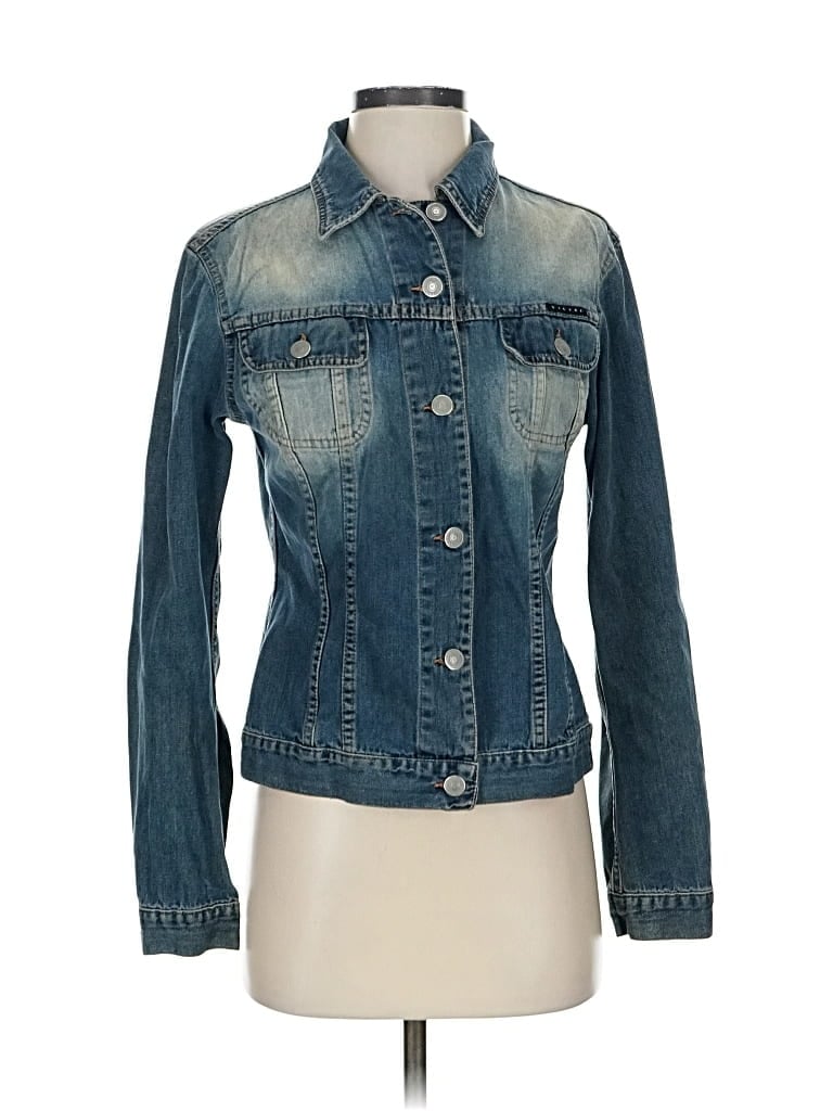 Click to view more detailed imagery on our partner's website Pre-owned Sisley Paris Denim Jacket In Blue