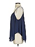 Finders 100% Polyester Blue Sleeveless Blouse Size S - photo 5