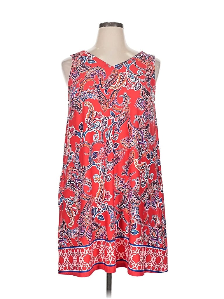Pre-owned Apt. 9 Casual Dress In Red