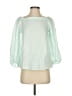 Massimo Dutti Green 3/4 Sleeve Blouse Size 2 - photo 1