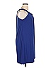 Jessica Howard Solid Blue Casual Dress Size 14 - photo 4