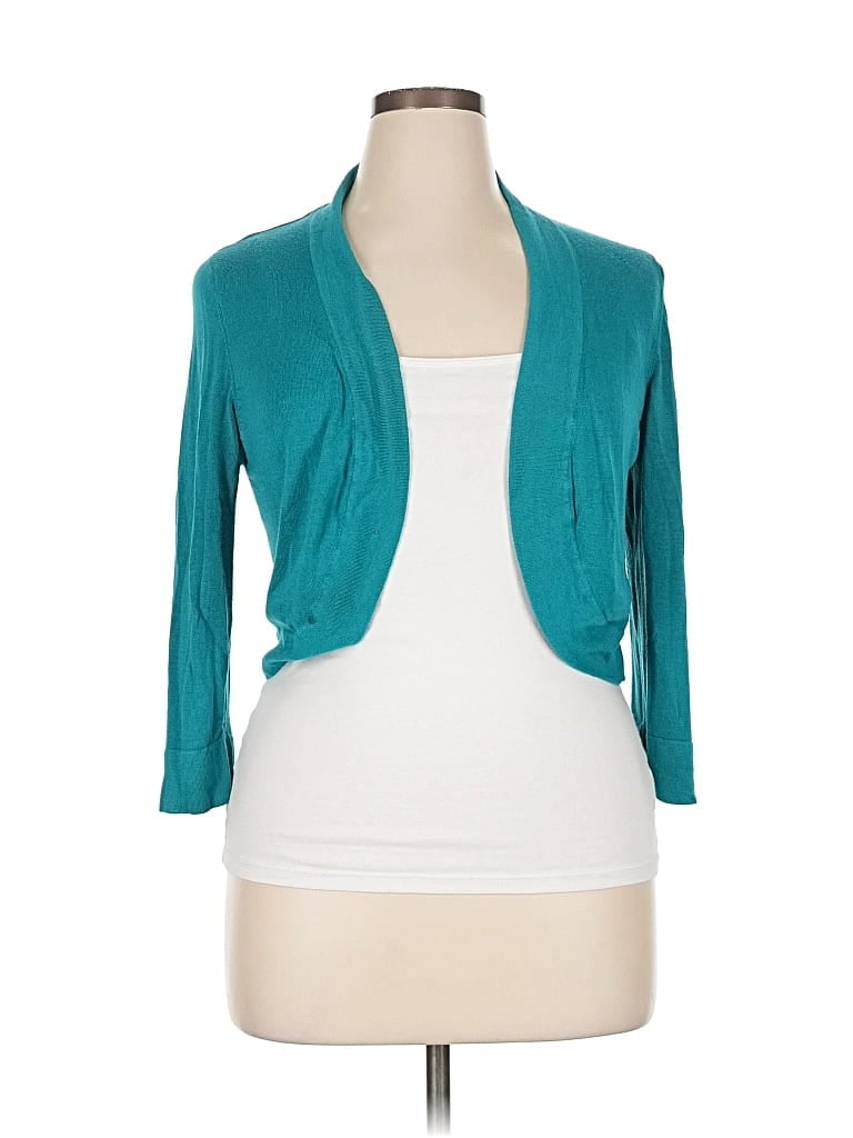 Click to view more detailed imagery on our partner's website Pre-owned Jessica H Cardigan Sweater In Blue