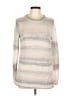 Gap Stripes Silver Pullover Sweater Size M - photo 1