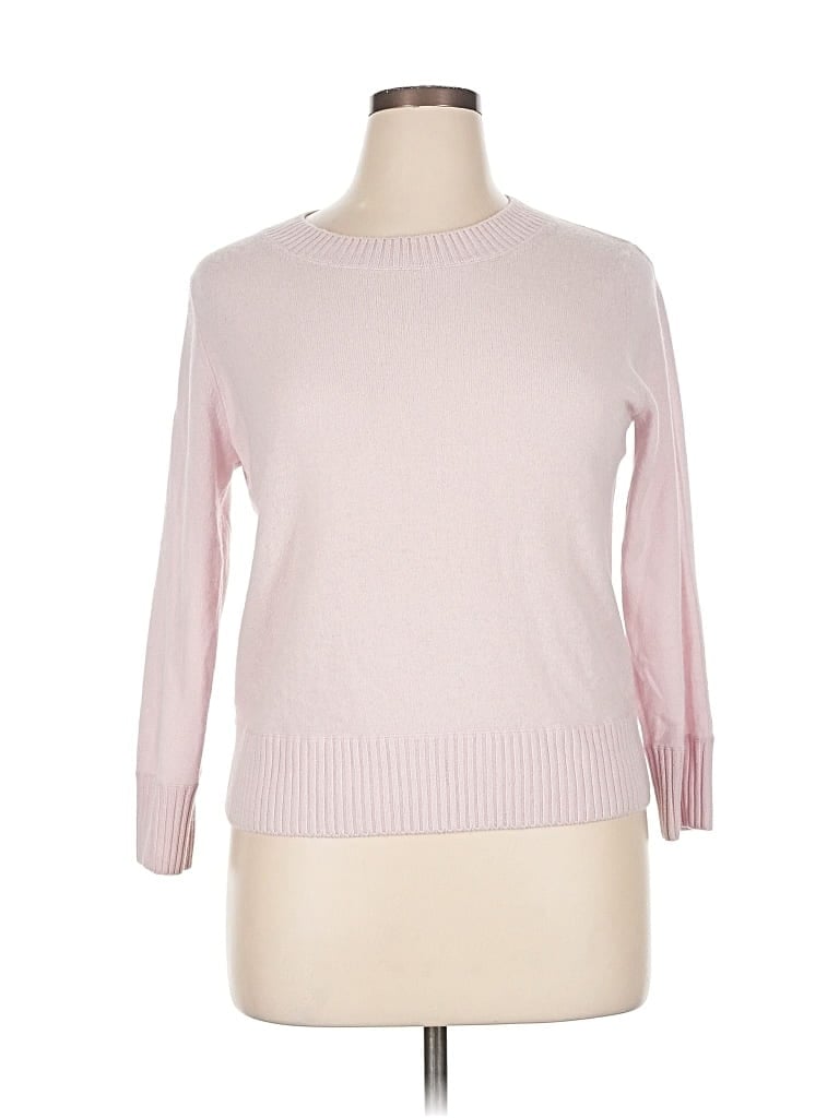 Pre-owned Vince Pullover Sweater In Pink