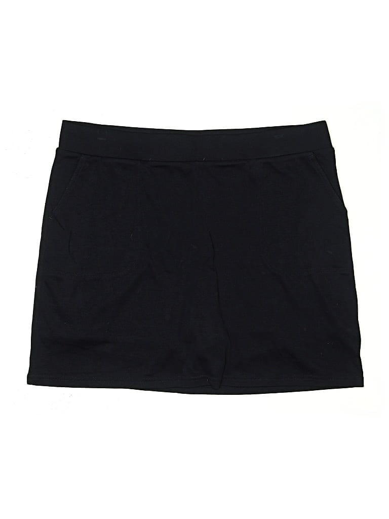 Pre-owned Croft & Barrow Active Skort In Black