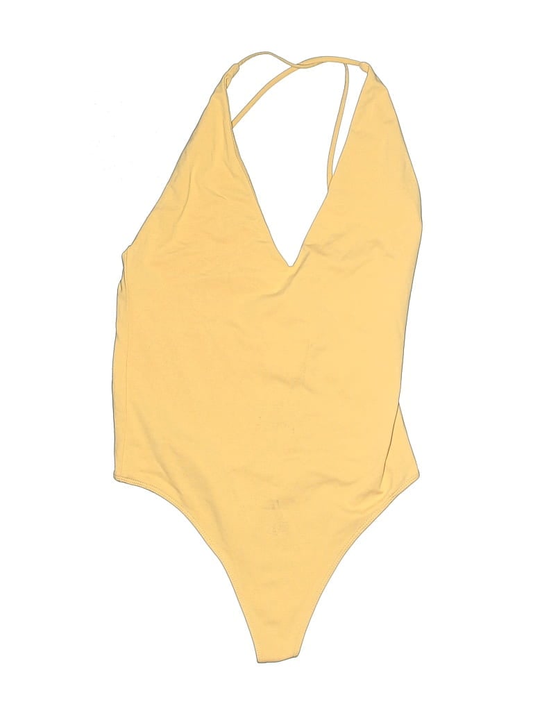 BABATON Pre-owned One Piece Swimsuit In Yellow