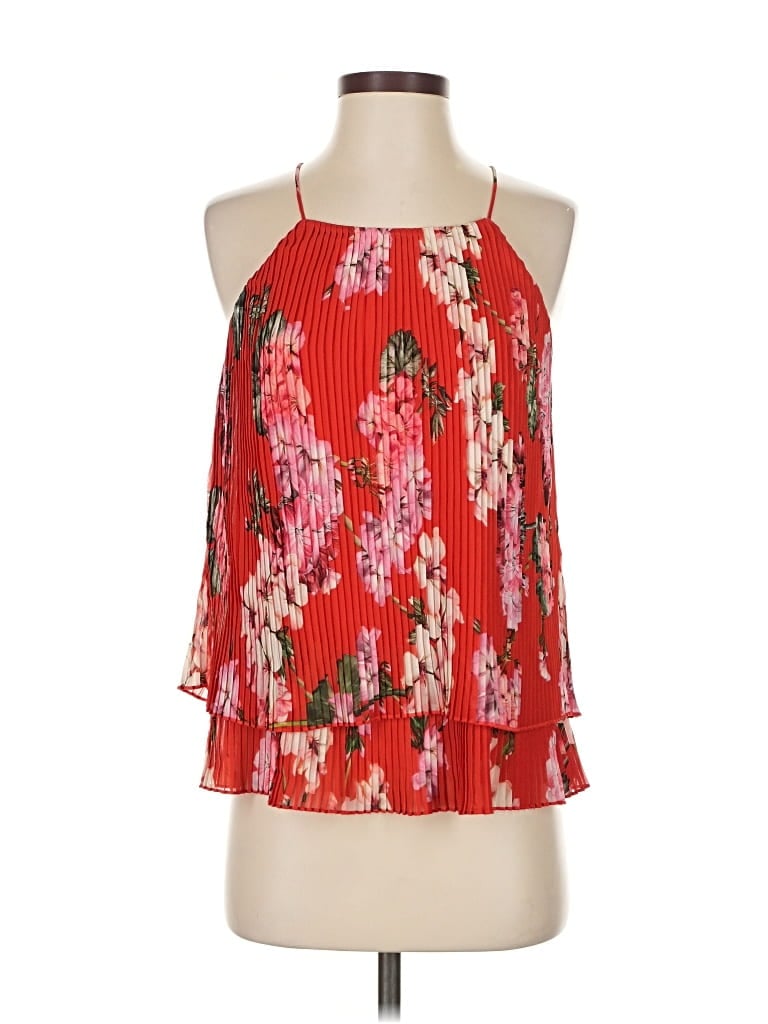 MNG SUIT Pre-owned Sleeveless Blouse In Red