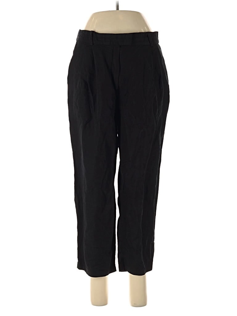 Pre-owned H&m Casual Pants In Black