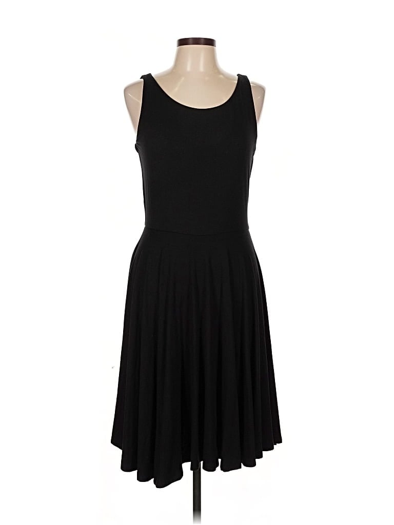 Pre-owned Cynthia Rowley Tjx Casual Dress In Black