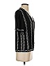 Nanette Lepore 100% Polyester Black Short Sleeve Blouse Size XS - photo 4