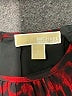 MICHAEL Michael Kors 100% Polyester Animal Print Red Cocktail Dress Size S - photo 7
