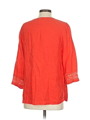 Sigrid Olsen 3/4 Sleeve Blouse (view 2)