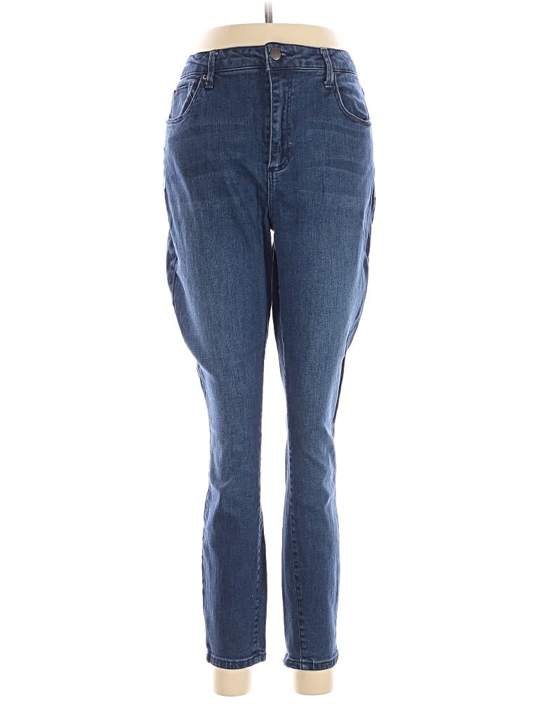 Pre-owned Just Fab Jeans In Blue