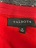 Talbots Paisley Burgundy Casual Skirt Size 10 - photo 3