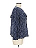 J.Crew Blue Long Sleeve Blouse Size M - photo 4