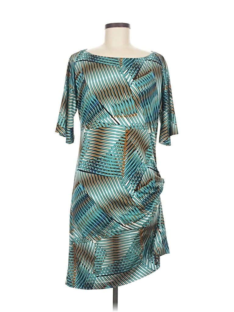 Pre-owned Diane Von Furstenberg Cocktail Dress In Blue