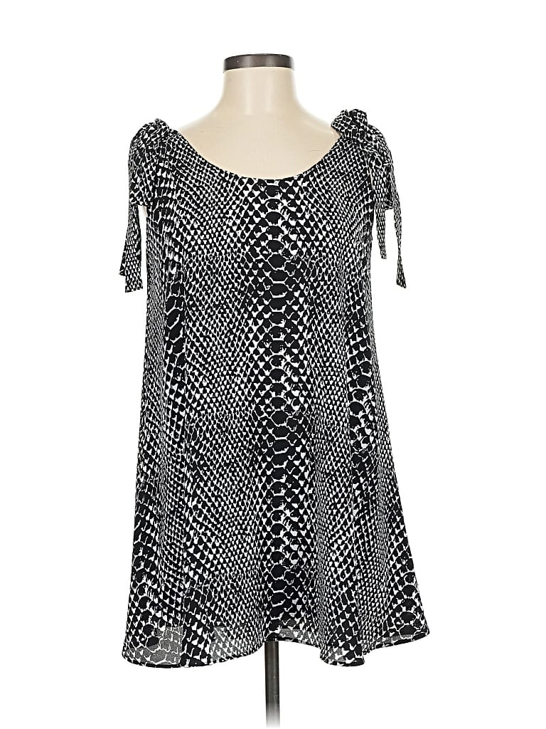 Pre-owned Buddy Love Casual Dress In Silver