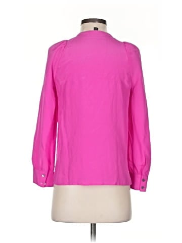 J.Crew 3/4 Sleeve Silk Top (view 2)
