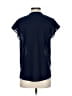 J.Crew 100% Polyester Blue Short Sleeve Blouse Size 000 - photo 2
