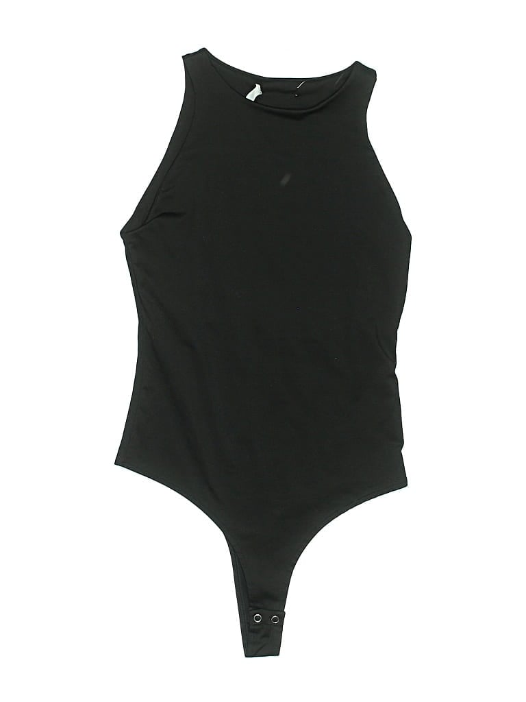 REORIA Pre-owned Bodysuit In Black