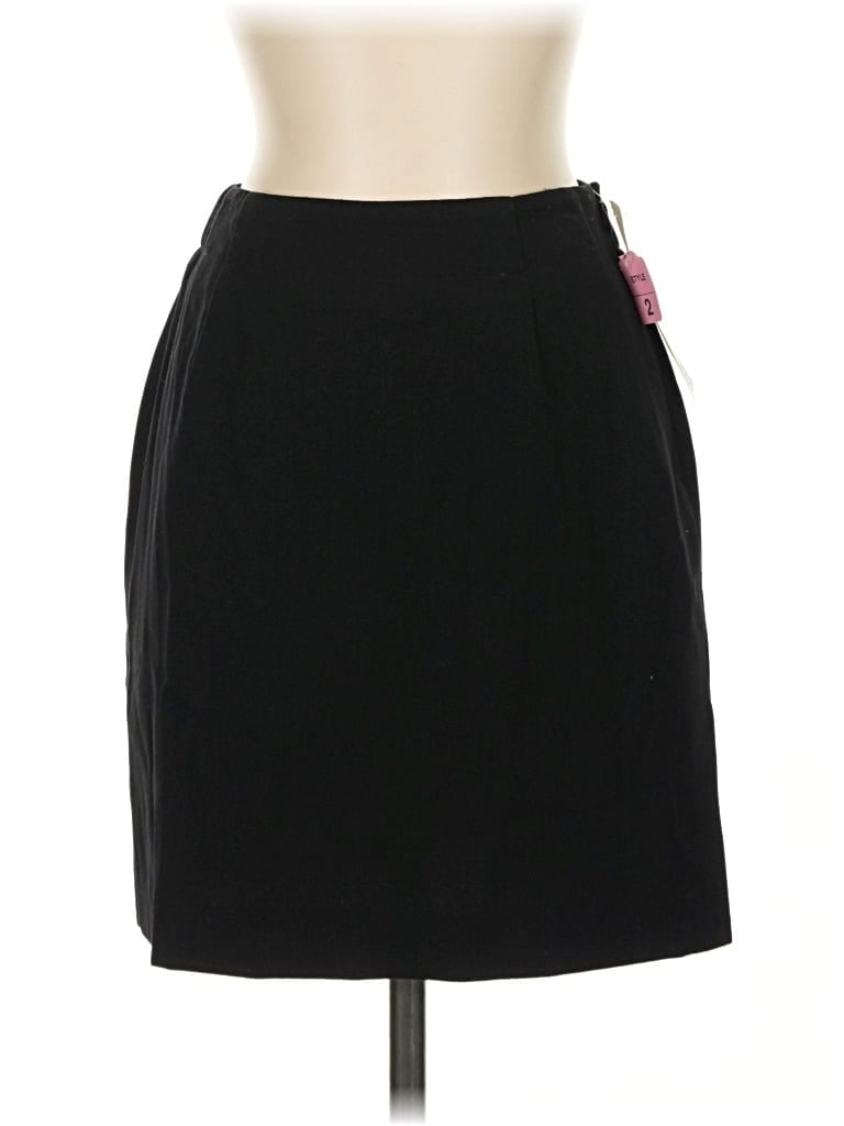 Pre-owned Bloomingdale's Formal Skirt In Black