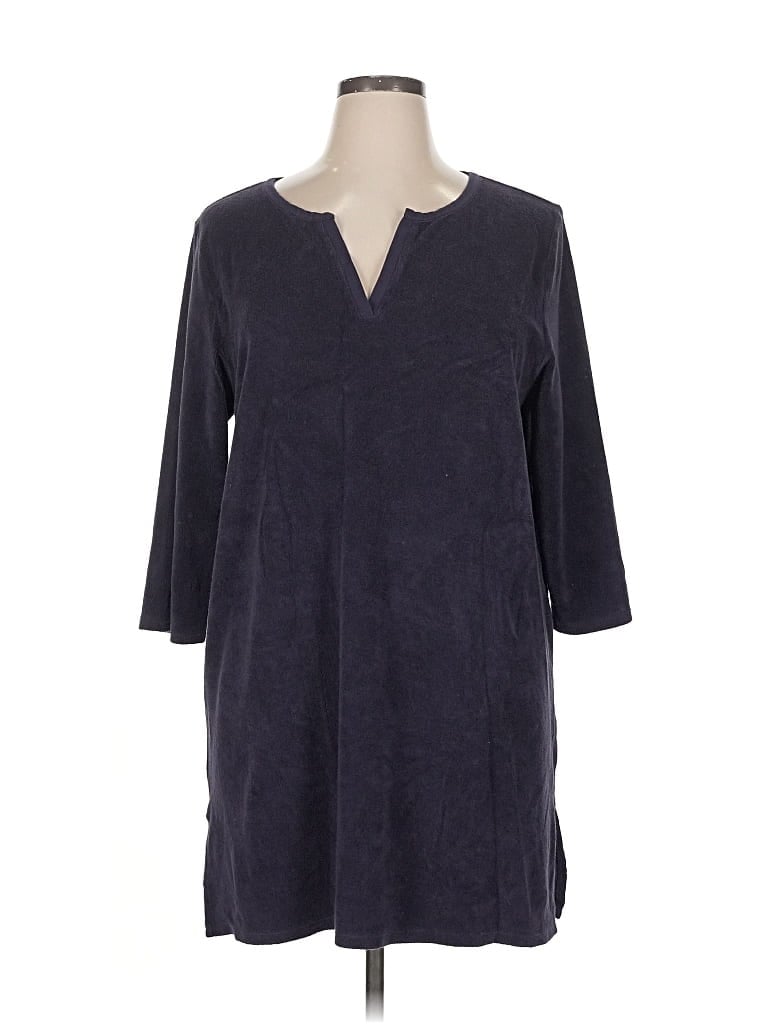 Pre-owned Talbots Outlet Casual Dress In Blue